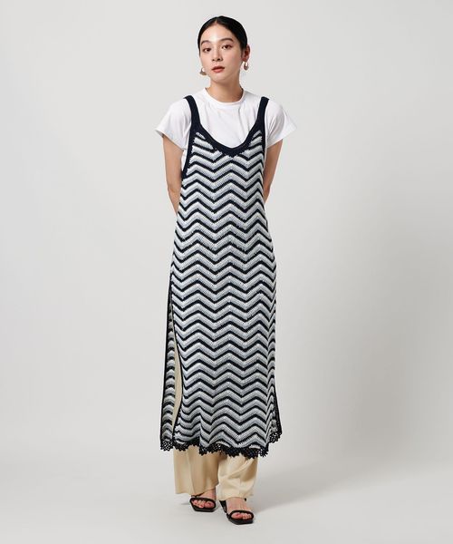 LOGAN knitting mills/【別注】＜LOGAN knitting mills＞ニット ワンピース/キャミソールワンピース