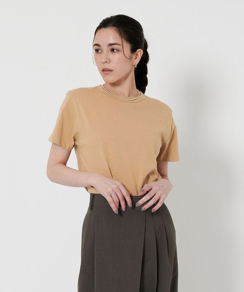 BEAUTY&YOUTH/コットン天竺 Tシャツ/Tシャツ / カットソー