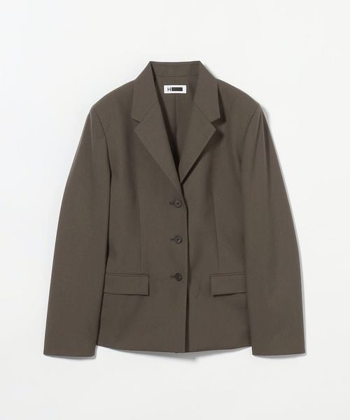 H＞タイプライター バックスリット ジャケット