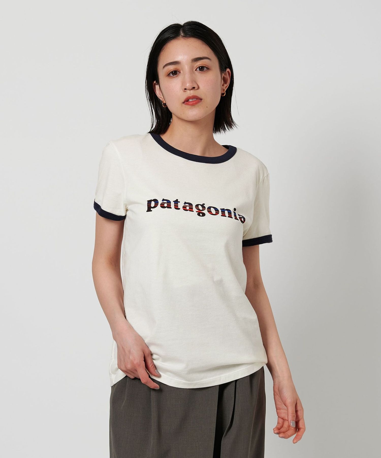 patagonia 半袖Tシャツ リンガーティーシャツ　Mサイズ 　2点まとめて 1600025S1821_x1_a009.jpg