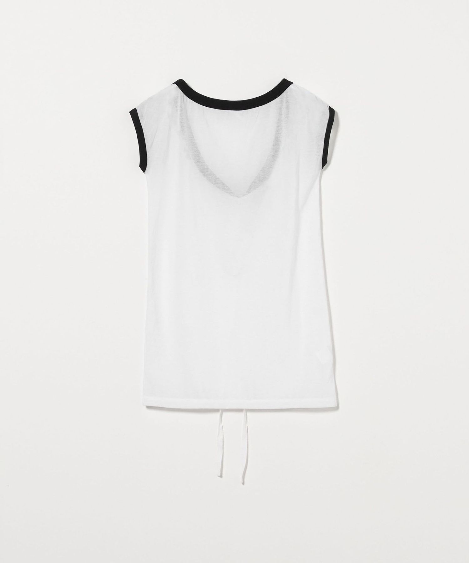 TanC TOKYO＞LITTLE SLEEVE SHEER T―SHIRT/カットソー
