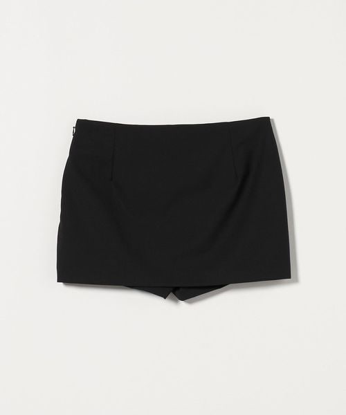 H BEAUTY&YOUTH　ユナイテッドアローズ＜H＞トロピカルタイトスカート H＞トロピカルクロス マイクロミニスカート