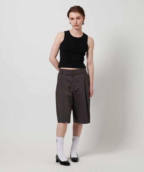 【試着のみ】ハーフパンツ H UNITED ARROWS 普通体型M・L相当 United Athle ユナイテッドアスレ スウェットショーツ ボトム
