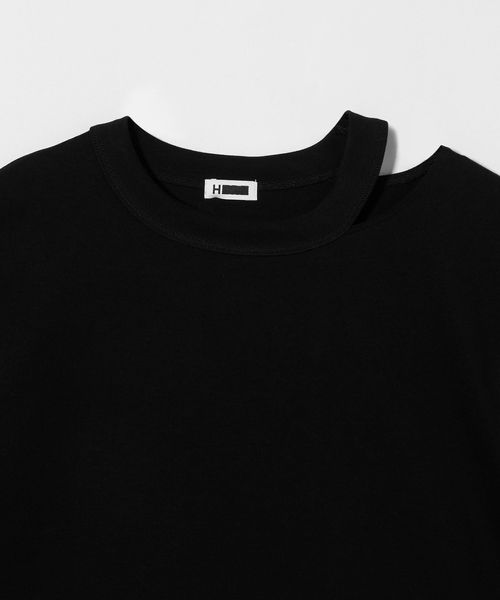 ＜H＞CLEAR COTTON SHORT PULLOVER/カットソー H BEAUTY&YOUTH UNITED ARROWS（エイチビューティーアンドユース