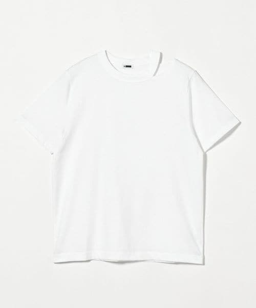 ＜H＞beauty&youthコットンハイゲージ カットオフTシャツ H＞コットンハイゲージ カットオフTシャツ