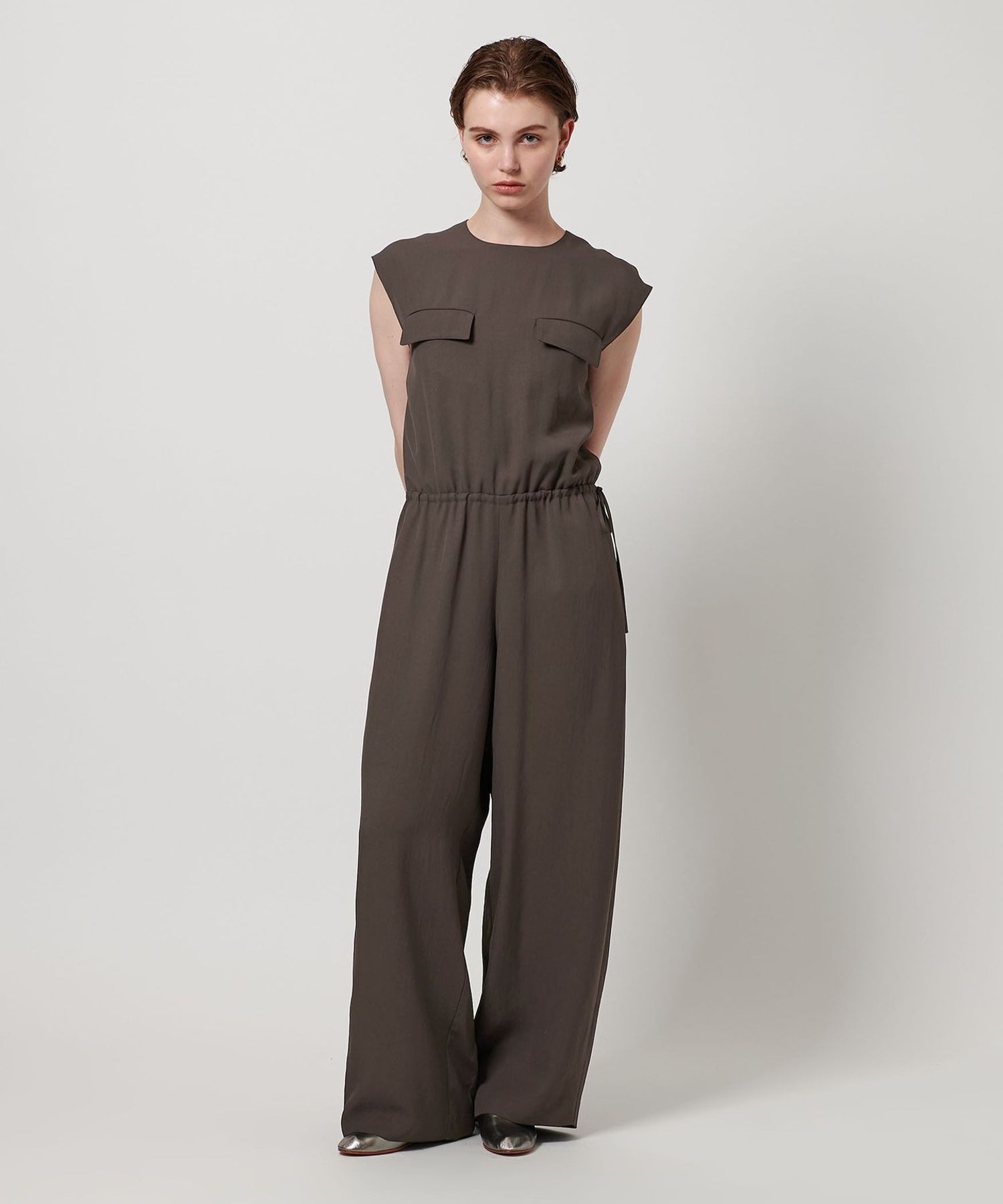 ASTRAET unitedarrows　未使用に近い　オールインワン ASTRAET＞ツイル オールインワン（つなぎ/オールインワン
