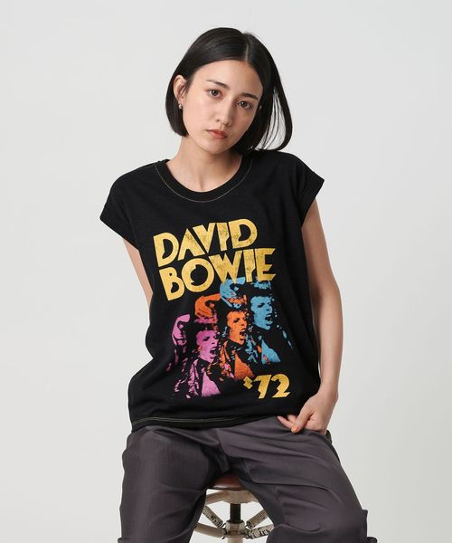 【着用1度のみ】David Bowie 映画公式Tシャツ (Mサイズ) レコード・レーベル＆アーティスト・Tシャツ デヴィッド・ボウイ