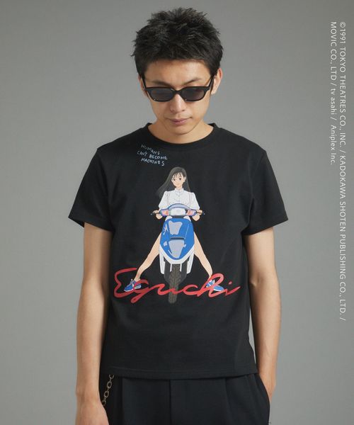 [B&Y×MFA] 別注 プリント Tシャツ SMITH'S（スミス）別注NYプリントリンガーTシャツ｜コーエンの