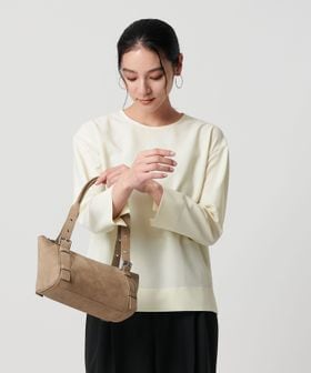 BEAUTY&YOUTH/【WEB限定 Wardrobe DAILY MINIMAL】クルーネックブラウス ウォッシャブル/シャツ / ブラウス