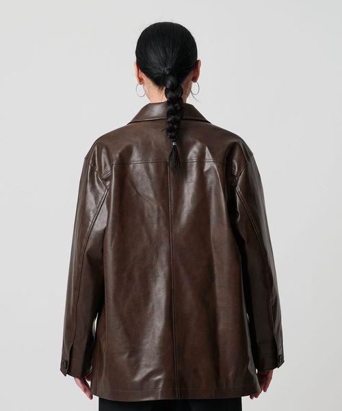 A17073 美品 ユナイテッドアローズ 24ss ボイルカバーオール 黒 L UNITED ARROWS - A17073 美品 ユナイテッドアローズ 24ss ボイル