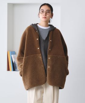 BEAUTY&YOUTH/【WEB限定】ボア×フェイクムートン リバーシブルジャケット /その他コート / ブルゾン