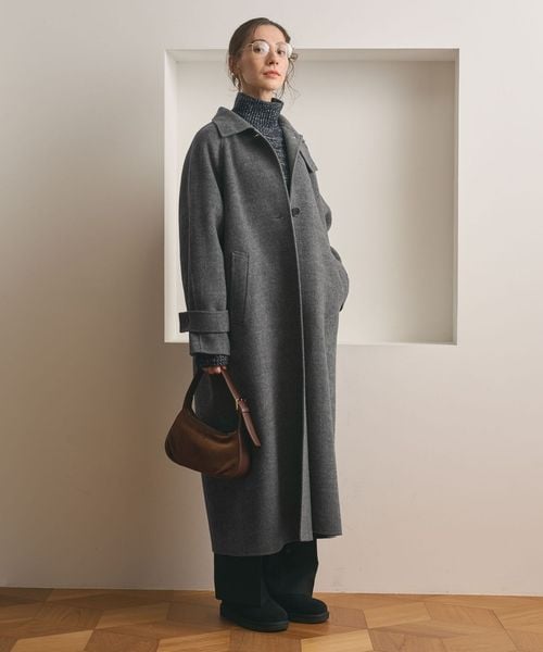 BEAUTY&YOUTH/リバー ステンカラー ロングコート/ステンカラーコート