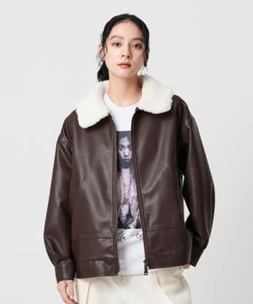 BEAUTY&YOUTH/【WEB限定】レザーライク 2WAYブルゾン/その他コート / ブルゾン
