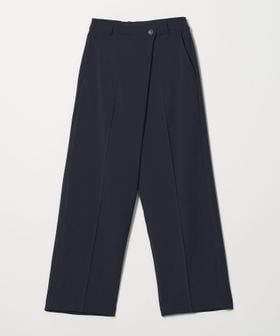 BEAUTY&YOUTH/【WEB限定 Wardrobe DAILY MINIMAL】ダブルクロス ラップパンツ ウォッシャブル/スラックス