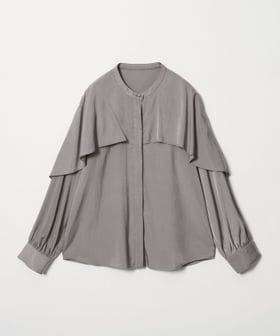 BEAUTY&YOUTH/【WEB限定 Wardrobe DAILY MINIMAL】フリルレイヤーブラウス ウォッシャブル/シャツ / ブラウス