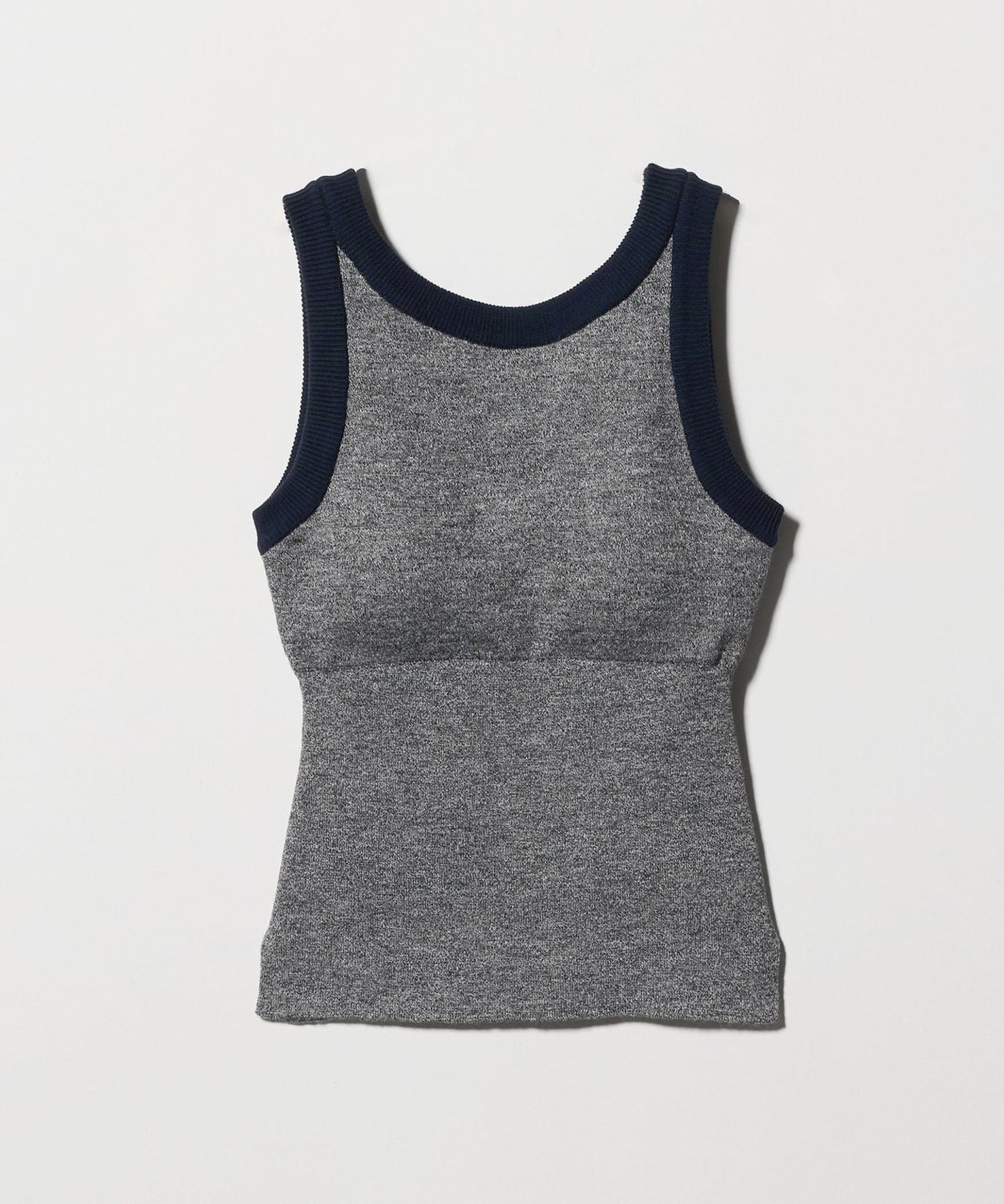 nakes＞AMERICAN SLEEVE RIB TANK/タンクトップ