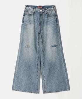 NEEDBY heritage/【別注】＜NEEDBY heritage＞ワイドフレア デニムパンツ/コバルト/デニムパンツ