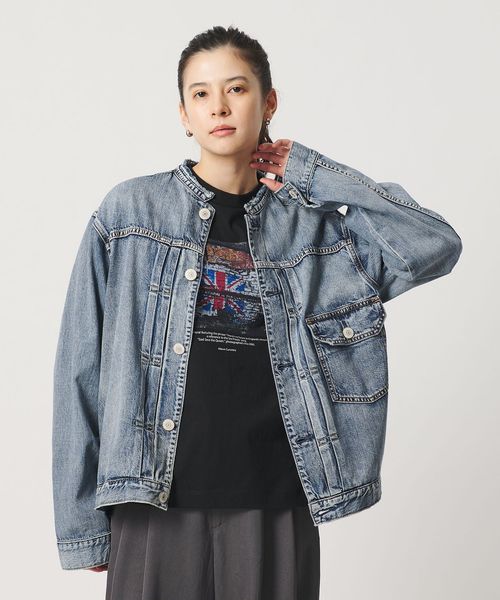 NEEDBY heritage/【別注】＜NEEDBY heritage＞デニム ジャケット/コバルト/デニムジャケット