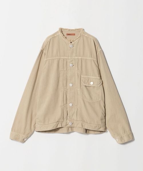 NEEDBY heritage/【別注】＜NEEDBY heritage＞デニム ジャケット/ベージュ/デニムジャケット