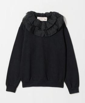 dahl'ia/【WEB限定】＜dahl’ia＞リメイク フリルカラー スウェット/Tシャツ / カットソー