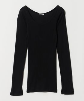 ATON/＜ATON＞COMPACT RIB LONG SLEEVE T―SHIRT/カットソー/Tシャツ / カットソー