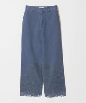 calm Line/【別注】＜calm Line＞レース ワイドパンツ/その他パンツ