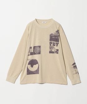 PHEENY/＜PHEENY＞フォトプリント ロングスリーブ Tシャツ/Tシャツ / カットソー