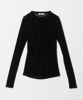 PHEENY/＜PHEENY＞シアー ベルベットライク ロングスリーブ カットソー/Tシャツ / カットソー