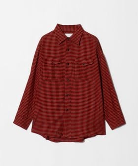 TICCA/＜TICCA＞FLANNEL SHIRT BLOUSON/ブルゾン/シャツ / ブラウス
