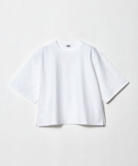 H BEAUTY&YOUTH/＜H＞コットンポリウレタン スリットプルオーバー/Tシャツ / カットソー