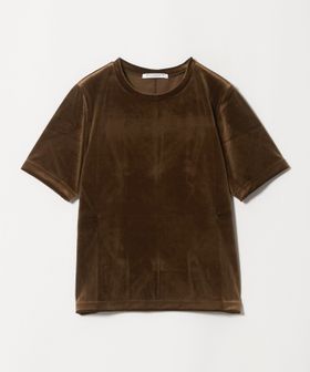 BEAUTY&YOUTH/ベロア コンパクト ショートスリーブTシャツ/Tシャツ / カットソー