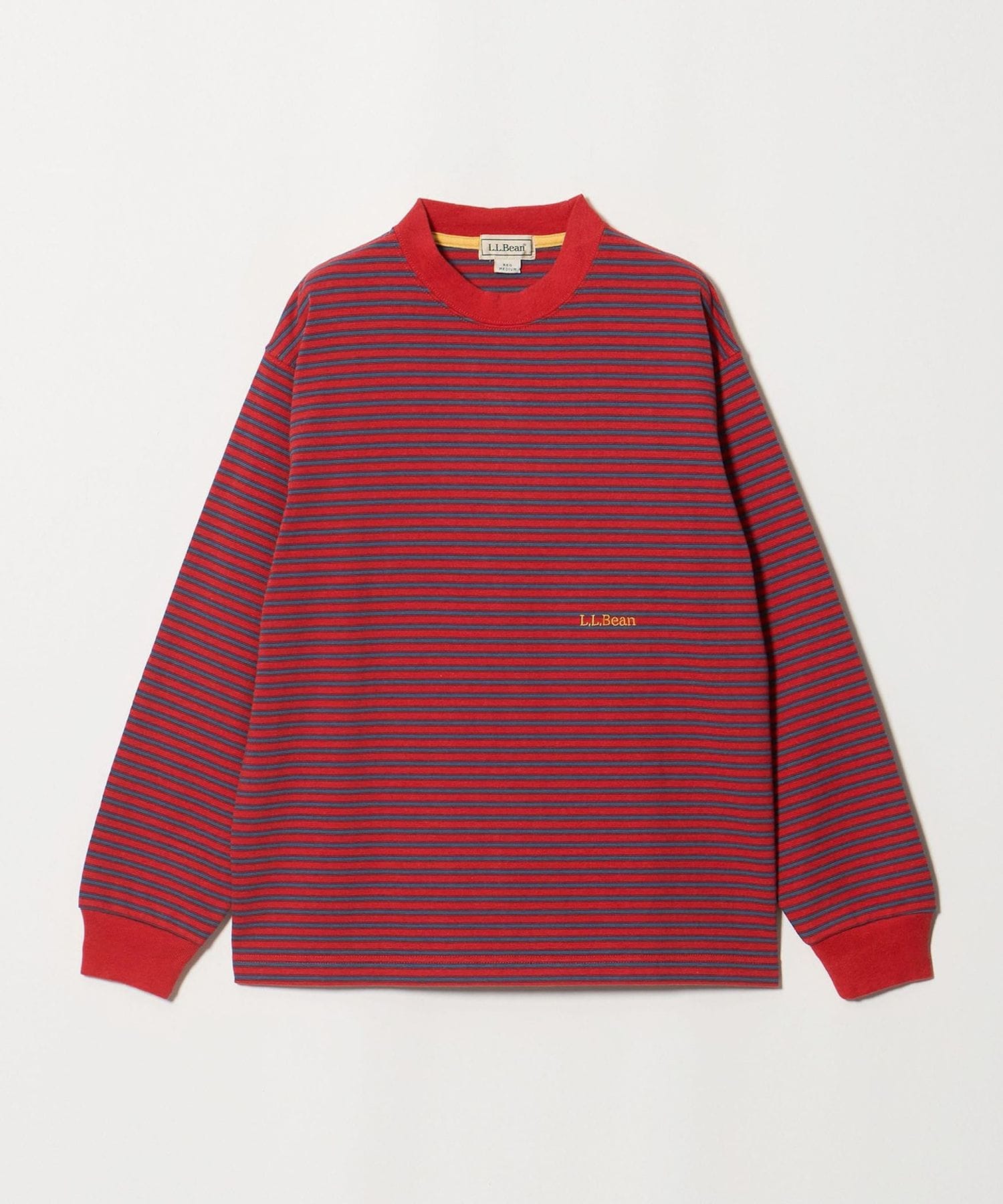L.L.Bean＞ユニオン ストライプ ロングスリーブTシャツ