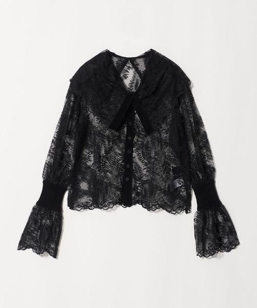 Boussole/＜boussole＞LACE 2WAY PULLOVER/ブラウス/シャツ / ブラウス