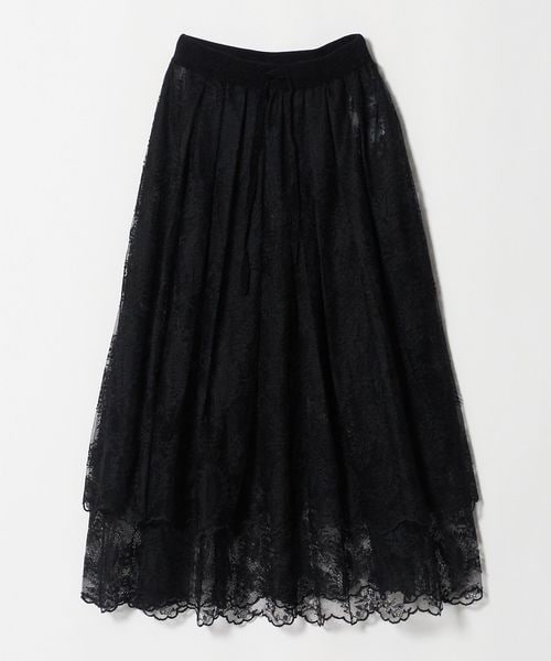 Boussole/＜boussole＞LACE SKIRT/スカート/ミモレ / ロング