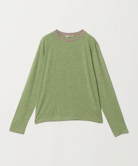 AURALEE/＜AURALEE＞ウール ストライプ ロングスリーブ Tシャツ/Tシャツ / カットソー
