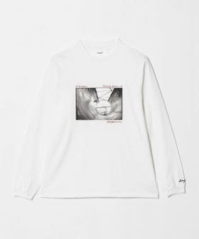 JANE SMITH/＜JANE SMITH ＞IVORY SERRA フォトプリント ロングスリーブ Tシャツ/Tシャツ / カットソー