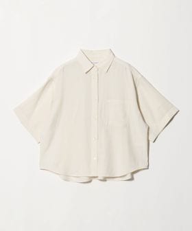 BEAUTY&YOUTH/シアー バックタック ショートスリーブ シャツ 接触冷感/シャツ / ブラウス