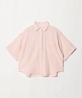 BEAUTY&YOUTH/シアー バックタック ショートスリーブ シャツ 接触冷感/シャツ / ブラウス
