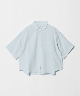 BEAUTY&YOUTH/シアー バックタック ショートスリーブ シャツ 接触冷感/シャツ / ブラウス