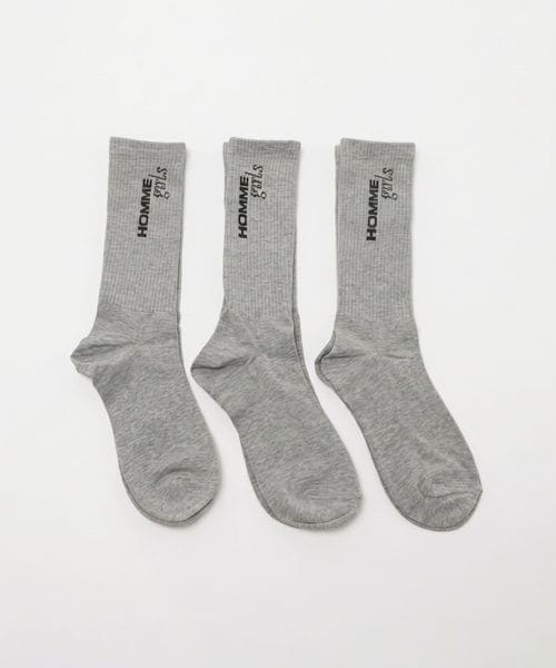 HOMME GIRLS/＜HOMME GIRLS＞3PACK SOCKS/ソックス/ソックス / 靴下