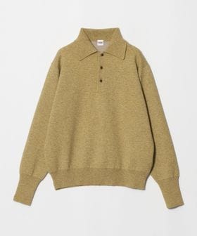 BOWTE/＜BOWTE＞WOOL CASHMR MELANGE POLOCOLLAR KNIT/ニット/ニット / セーター