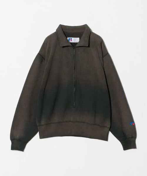 SOPHIE TALKS ABOUT THE WEATHER/＜SOPHIE TALKS ABOUT THE WEATHER×RUSSELL ATHLETIC＞ハーフジップ スウェットプルオーバー/スウェット / パーカー