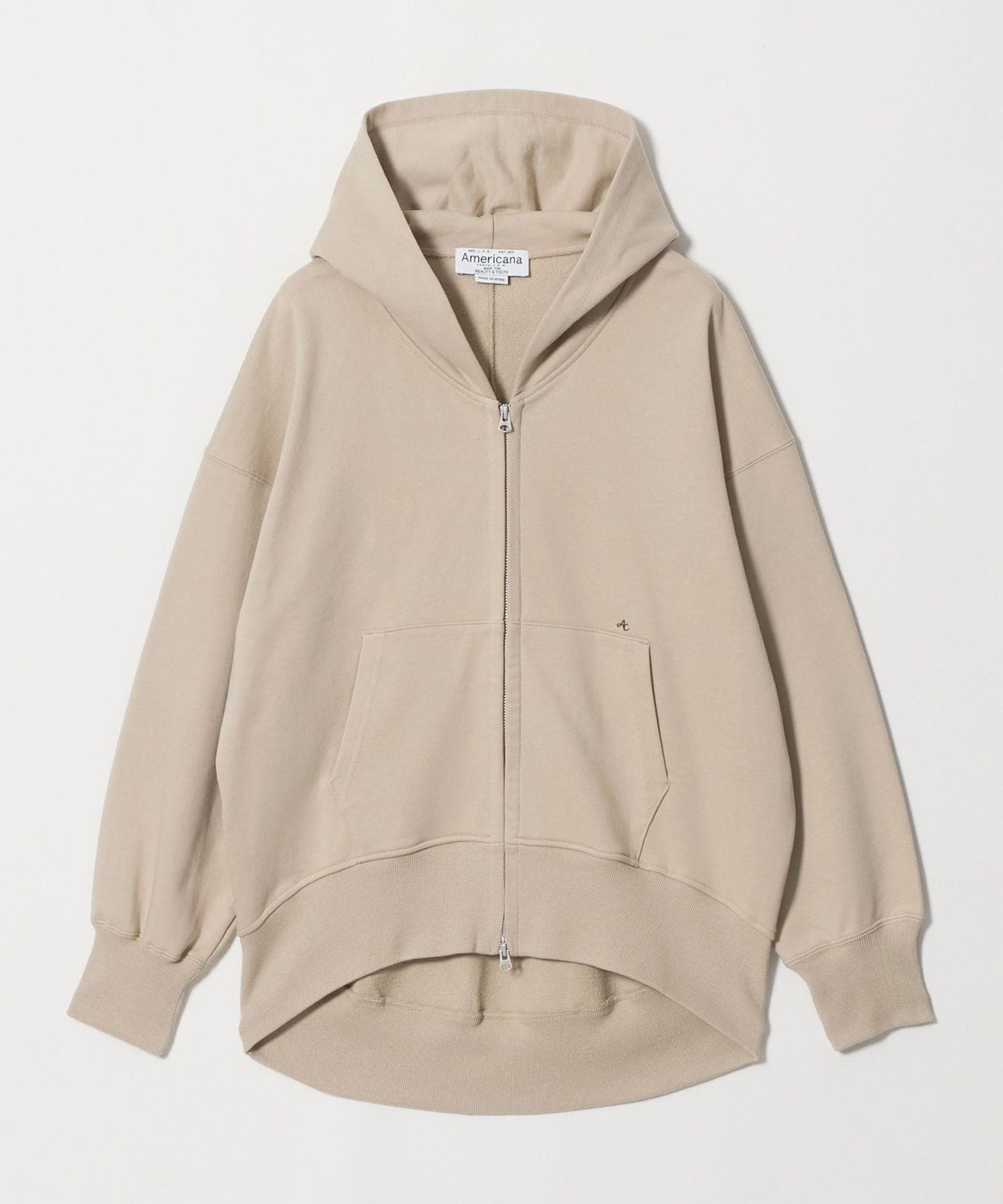 Americana パーカー 別注】＜Americana＞スウェット ジップパーカー