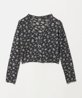 ERIKOKATORI/＜ERIKOKATORI＞FLOWER WOOL CARDIGAN/カーディガン/カーディガン / ボレロ