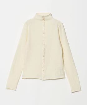 ERIKOKATORI/＜ERIKOKATORI＞WOOL SHEER HIGH NECK TOP/カーディガン/カーディガン / ボレロ