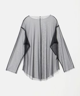 ERIKOKATORI/＜ERIKOKATORI＞NYLON TULLE TOP/ブラウス/シャツ / ブラウス