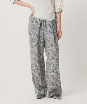 BEAUTY&YOUTH/【WEB限定】フラワープリント イージーパンツ/イージーパンツ