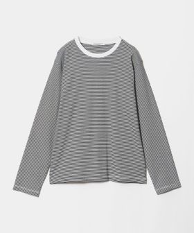 BEAUTY&YOUTH/ソリッド＆ボーダー ロングスリーブ Tシャツ/Tシャツ / カットソー