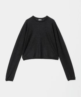 H BEAUTY&YOUTH/＜H＞ナイロンモヘヤウール ショートニット プルオーバー/ニット / セーター