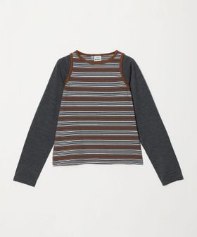 Girls Department Club/＜Girls Department Club＞ボーダー タンクトップ レイヤー プルオーバー/Tシャツ / カットソー